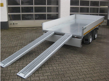 Remolque volquete Kipper 330x180x30cm Elektrisch+Notpumpe Rampen (L) niedrig 13" 3000kg order Aktion: foto 4