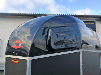 Remolque para caballos Pferdeanhänger Böckmann DUO Esprit silver black Haube schwarz 2400kg Modell 2024: foto 4