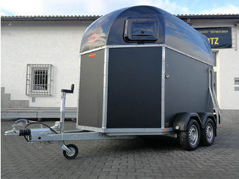 Remolque para caballos Pferdeanhänger Böckmann DUO Esprit silver black Haube schwarz 2400kg Modell 2024: foto 3