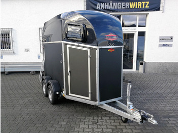 Remolque para caballos Pferdeanhänger Böckmann DUO Esprit silver black Haube schwarz 2400kg Modell 2024: foto 5