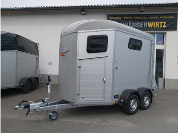 Remolque para caballos Pferdeanhänger Böckmann Portax Esprit silver&black silver SKASattelkammer Trittschutz 100km/H 2400kg: foto 3