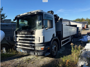 Leasing de  Crane truck Scania P94 230 with tail lift Crane truck Scania P94 230 with tail lift: foto 1
