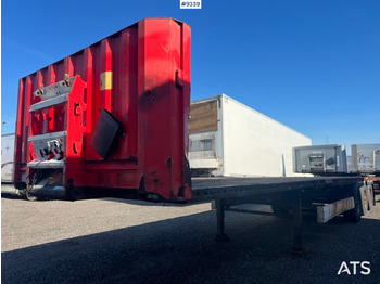 Semirremolque plataforma/ Caja abierta KRONE SD