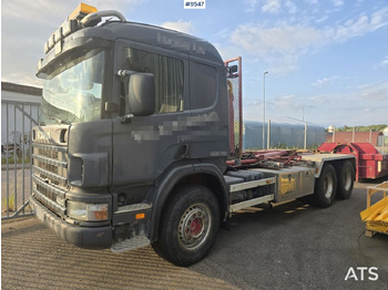 Camión multibasculante SCANIA P124