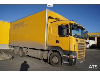Camión caja cerrada SCANIA R 420