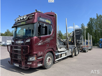 Camión forestal SCANIA R 580