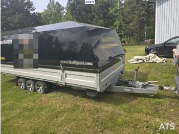 Remolque volquete Trailer Agados Adam 15 with tipper and winch: foto 4