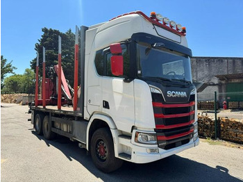 Camión forestal SCANIA R 650