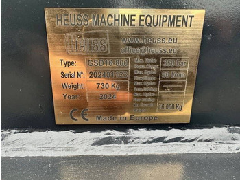 Pinza de manipulación Overige NEW Heuss Grijper CW30 800mm Nieuw 2024 Grab: foto 4