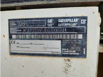Leasing de CAT 326FL CAT 326FL: foto 5