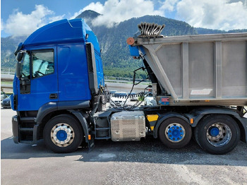 Cabeza tractora Iveco 440S48TX Stralis 6x2, E6, Kipphydraulik: foto 4