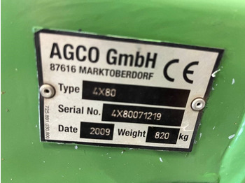 Cargador frontal para tractor Lastare / Loader Fendt Agco 4X80 till Fendt 415 Va: foto 5