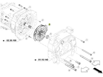 Caja de cambios CLAAS