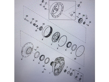 Transmisión JOHN DEERE