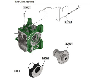 Diferencial JOHN DEERE