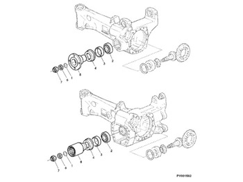 Embrague y piezas JOHN DEERE