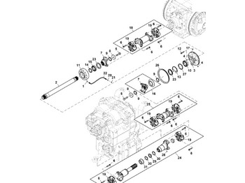 Transmisión JOHN DEERE