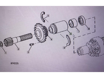 Transmisión JOHN DEERE