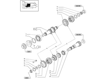 Transmisión NEW HOLLAND