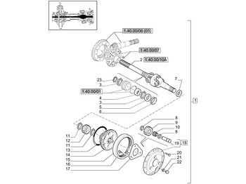 Transmisión NEW HOLLAND