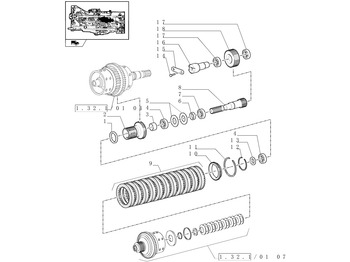 Transmisión NEW HOLLAND