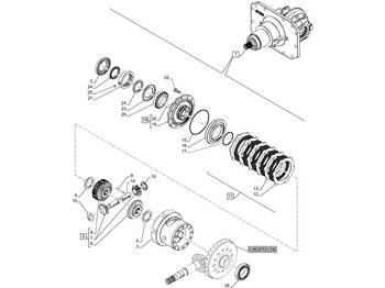 Transmisión NEW HOLLAND
