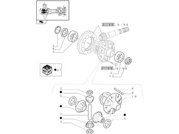 Diferencial NEW HOLLAND