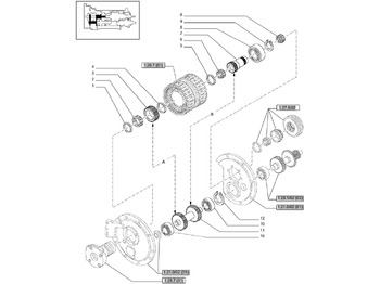Transmisión NEW HOLLAND