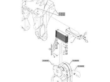 Enfriador de aceite NEW HOLLAND
