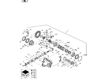 Diferencial NEW HOLLAND