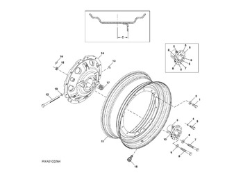 Neumáticos y llantas JOHN DEERE