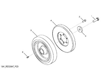Motor y piezas JOHN DEERE