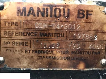 Transmisión MANITOU