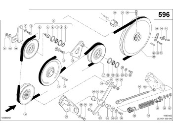 Piezas de recambio CLAAS