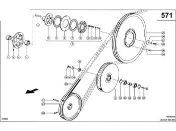 Piezas de recambio CLAAS