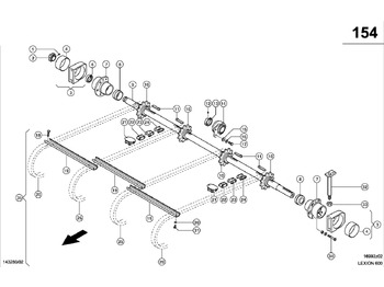 Piezas de recambio CLAAS