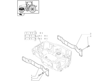 Piezas de recambio NEW HOLLAND