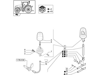 Piezas de recambio NEW HOLLAND