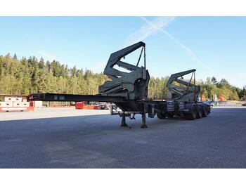 Semirremolque portacontenedore/ Intercambiable para transporte de contenedores Hammar 195 S, Sideloader, 33 tonnes SWL (20'-40'): foto 3 Semirremolque portacontenedore/ Intercambiable para transporte de contenedores Hammar 195 S, Sideloader, 33 tonnes SWL (20'-40'): foto 3