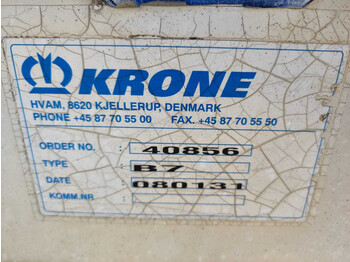 Caja cerrada Krone B7 BOX FOR TRUCK 7600x2600x3300 MM / FURGOON: foto 3