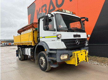 Camión volquete Mercedes-Benz Axor 1824 4x4 POSSIBLE TO BUY WITH SPREADER & FRONT PLOW: foto 4