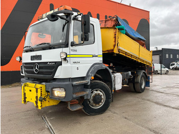 Camión volquete Mercedes-Benz Axor 1824 4x4 POSSIBLE TO BUY WITH SPREADER & FRONT PLOW: foto 2