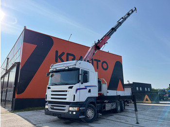 Camión caja abierta SCANIA R 440