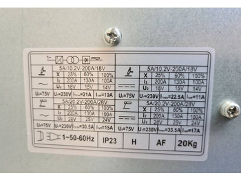 Equipo de soldadura nuevo Spawarka WELDKAR MULTIGMAW Mig, Mag, Mma, Tig 200 A: foto 5 Equipo de soldadura nuevo Spawarka WELDKAR MULTIGMAW Mig, Mag, Mma, Tig 200 A: foto 5