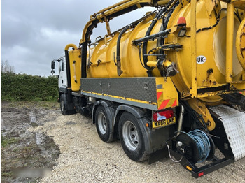 Limpieza de alcantarillado MAN TGA 26.390 comi tanker: foto 4