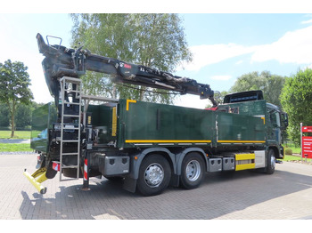 Camión caja abierta, Camión grúa MAN TGX 26.500 6x2 - Baustoff - HIAB Kran: foto 4