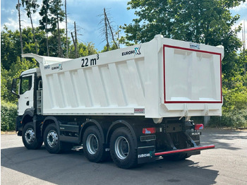 Camión volquete MAN TGS 41.400 8x4 / EUROMIX MTP 22m³/  Eckige Mulde: foto 4