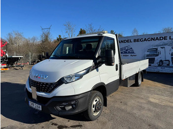 Camión caja abierta Iveco Daily 35C18, Flatbed + alu-side boards, 3.0TDi, 2022: foto 3