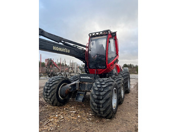 Procesadora forestal KOMATSU