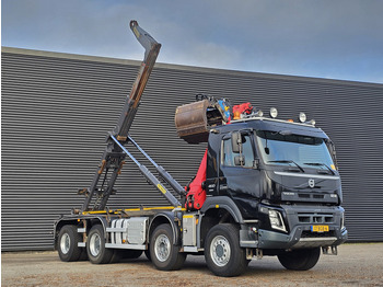 Camión multibasculante, Camión grúa Volvo FM 460 8x6 / PALFINGER EPSILON / HOOKLIFT: foto 4 Camión multibasculante, Camión grúa Volvo FM 460 8x6 / PALFINGER EPSILON / HOOKLIFT: foto 4
